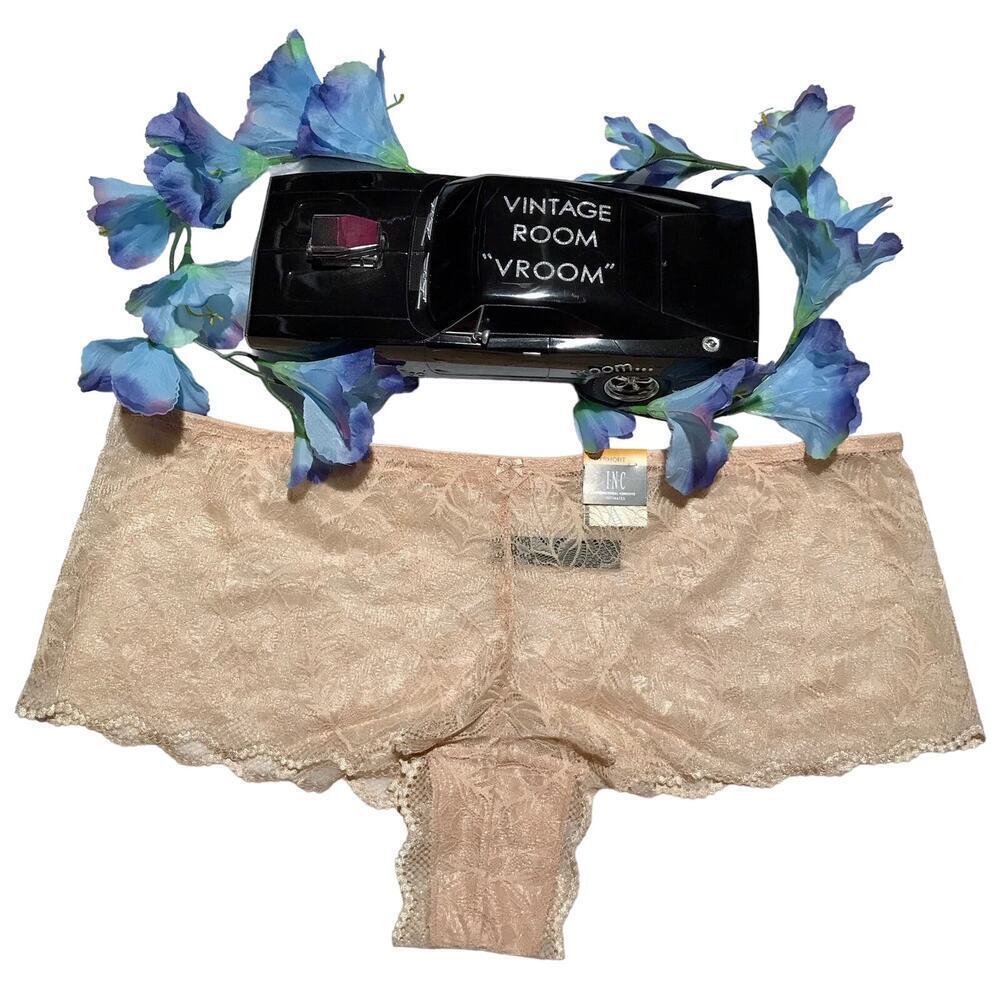 Inc International Concepts NWT Beige Boyshort Panty Women Various